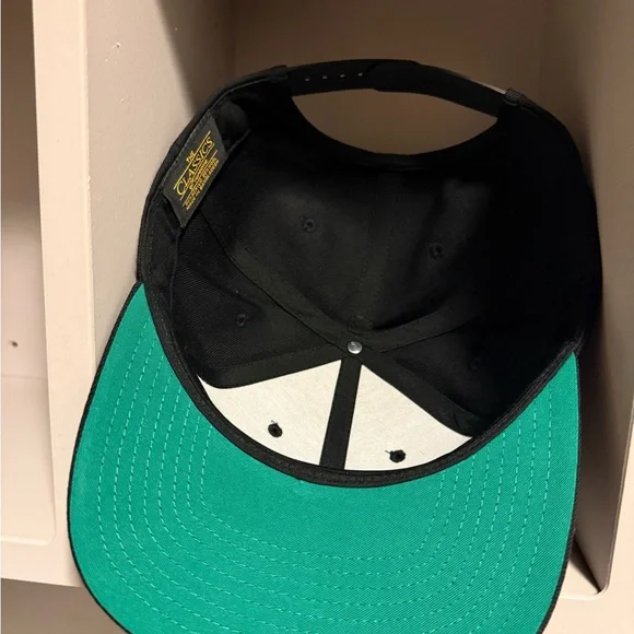 Seiko Black Embroidered Snapback Hat - Picture 3 of 3